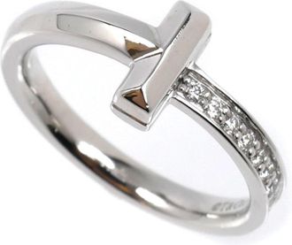 Tiffany & Co. White Gold (18K) Band Ring (Pre-Owned)
