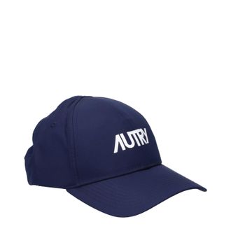 Autry Herrens Blau/wei&szlig;er Hut aus Polyester
