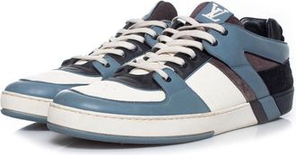 Louis Vuitton Pre-owned Mens low top trainers - Multicolour Leather - Size EU 42