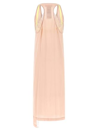 Maison Margiela Silk Lace Slip Dress - Pink