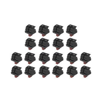 OEM 20 Botones De Interruptor Para Regulador De Elevalunas El&eacute;ctrico 1z0959858, Aptos Para Fabia 2, Octavia 1z Y Roomster