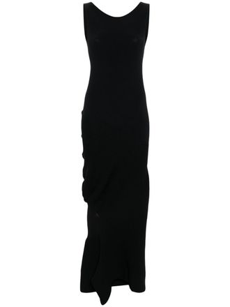 Issey Miyake Abito lungo Emerge - Nero