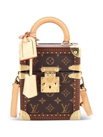 Louis Vuitton Camera Box Trunk Bag Monogram Canvas satchel - Bruin