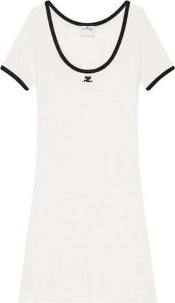 Courrèges Mujer, Vestidos, Blanco, Talla: S