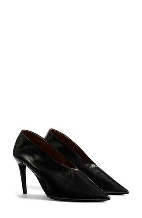 Khaite Miriam Pointed Toe Pump in Black at Nordstrom, Size 10.5Us