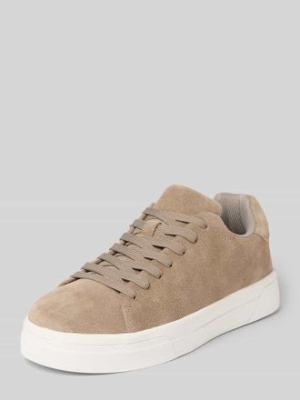 Selected Low Top Sneaker aus echtem Rindsleder Modell DAVID CHUNKY in Sand, Gr&ouml;&szlig;e 40