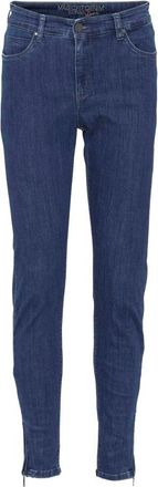 C.Ro Magic Fit Denim 7/8 Medium Blue - Dames - Skinny Jeans - Blauw - L - Denim - Jeans
