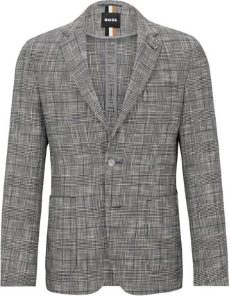 HUGO BOSS Kostuums, Heren, Grijs, XL, Blazer