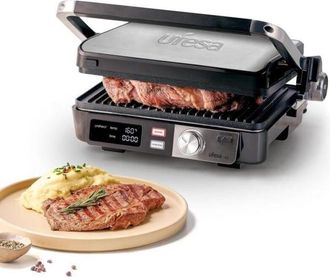 Ufesa Parrilla El&eacute;ctrica - Ufesa - Pr K2 - 2000w - Placas Antiadherentes - Pantalla Lcd