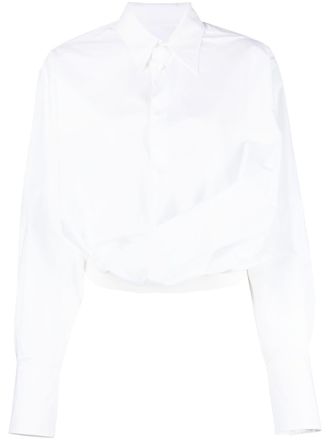 Maison Margiela Katoenen blouse - Wit