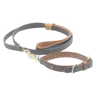 Louis Vuitton unisex, Pre-owned, Bruin, Maat: ONE Size Leer