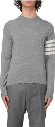 Thom Browne Uomo, Maglie, Grigio, M, new