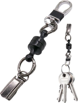 Generic Magnetic Keychain, Heavyduty Keyring for Secure Hold, Quick Release Clip with Strong Magnet, Sturdy Material, Easy Use Feature, Carrying Tool, Outdoor