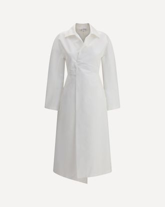 Alaia Wrap-style midi Dress Female 40