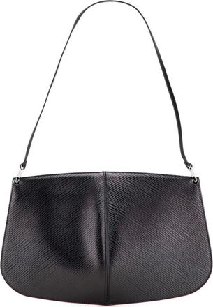 Louis Vuitton Pre-owned Shoulder Bags, female, Black, Size: ONE SIZE Pre-owned Elegant Shoulder Bag with Refined Design and Secure Closure