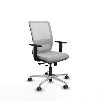 Piqueras y Crespo Silla Ergon&oacute;mica Piqueras Y Crespo Deluxe Negro Espuma Inyectada