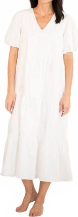 Sugarlips Tulum Tiered Dress In White