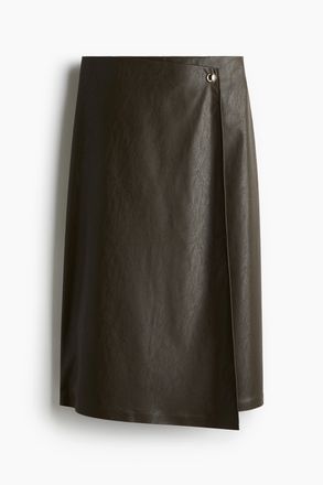 H&M Wickeljupe mit Coating - Dunkles Khakigr&uuml;n