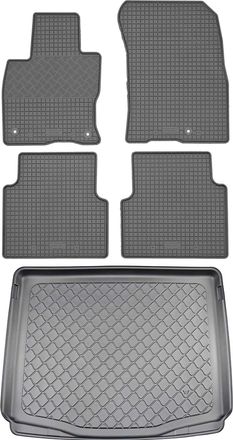 OEM Ford Kuga Iii / Kuga Iii Hybrid Suv (5 Puertas) Desde Abril De 2020. Juego De Alfombrillas De Goma Para Coche Y Maletero