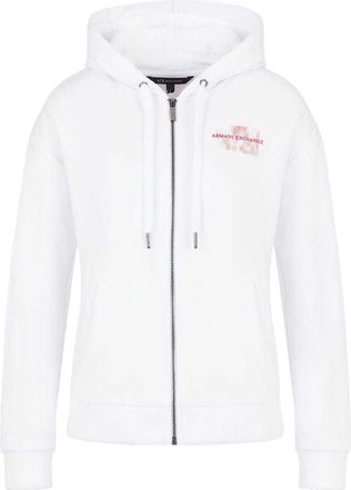 A|X Armani Exchange Dames/Dames Full Zip Hoodie (Wit)