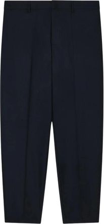 A|X Armani Exchange Tailored Broeken - Heren - Nette broeken - Zwart - W33 - Wol - Broeken
