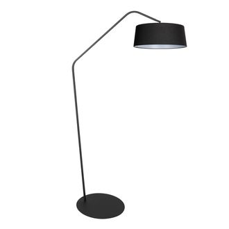 Anne Lighting L&aacute;mpara De Pie - Zigzag - Negro - Metal - L&aacute;mpara - Anne Lighting