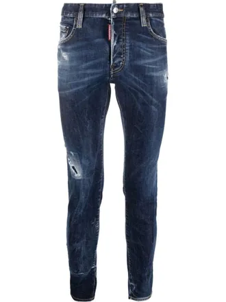 Dsquared2 Blue Slim Fit Jeans