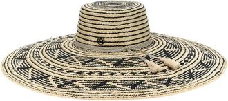 Maison Michel Dames, Accessoires, Veelkleurig, Maat: M Katoen