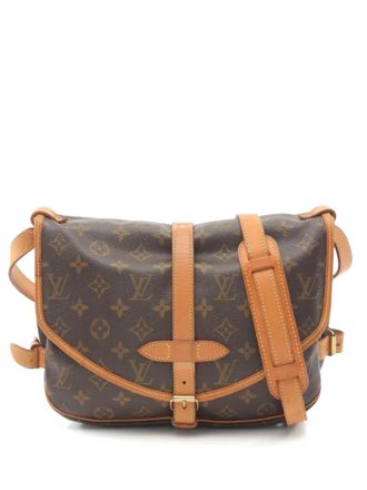 Louis Vuitton 2000 Saumur 30 monogram shoulder bag - Brown