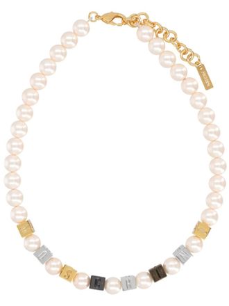 Moschino Multicolor Choker Necklace