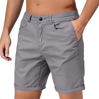 Generic Mens Slim Fit Chino Shorts Stylish Smart Casual Quick Dry Shorts Crafted from Premium Stretch Cotton Breathabl VersatileSummer Workwear for Daily Wear