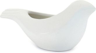 Melrose International Set Of 6 Ceramic Bird Planter
