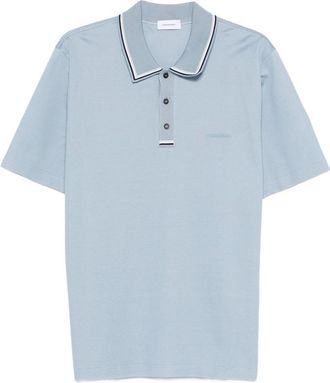 Ferragamo Cotton Detail Polo Shirt