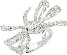 Stephen Webster Forget Me Not White Gold Diamond Pave Ring - Size M 1/2