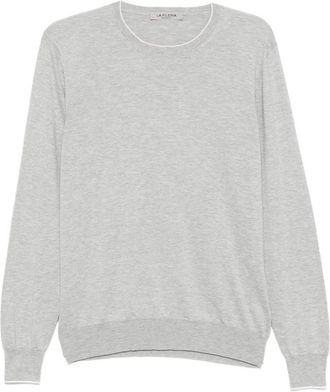 La Fileria Trimmed Knitted Sweater