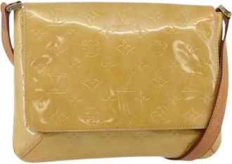 Louis Vuitton Pre-owned Cross Body Bag - Dames - Vintage Schoudertas - Geel - ONE Size - Leer - Vintage