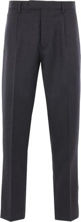 Ermenegildo Zegna pleated-front tailored trousers - Grey
