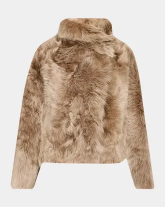 Yves Salomon Toscana Shearling Short Jacket