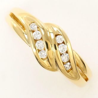 C&A Yellow Gold Yellow Gold (18K) Band Ring (Pre-Owned)