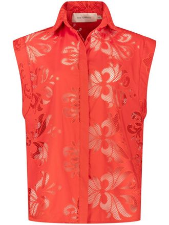 Silvia Tcherassi Rina blouse - Rood