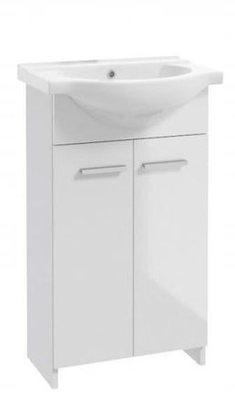 OEM Mueble De Ba&ntilde;o Marlena Con Lavabo, Blanco, 50 Cm