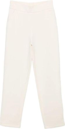 Emporio Armani Comfort Double Jersey Broek - Dames - Sweatpants - Beige - S - Katoen - Broeken