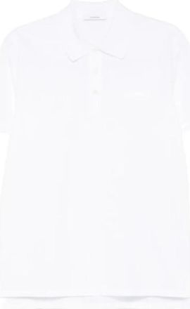 Givenchy Polo van katoen met Parijs grosgrain - Heren - Polos - Wit - M - Katoen - Tops