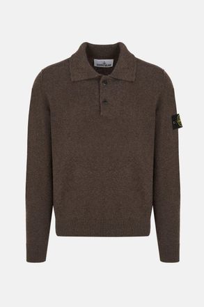 Stone Island KNITTED 5100018 POLO SHIRT Size: XXL, colour: GREY