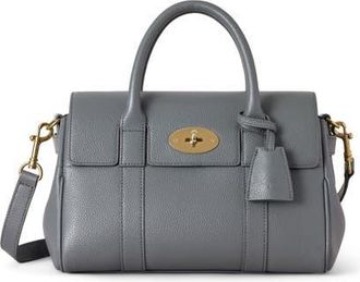 Mulberry Small Bayswater Satchel in Foggy Grey at Nordstrom