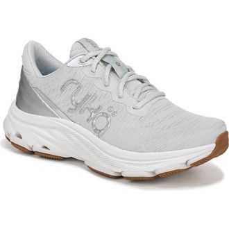 Ryk&auml; Devotion X Max Walking Sneaker in Grey Metal at Nordstrom, Size 9.5