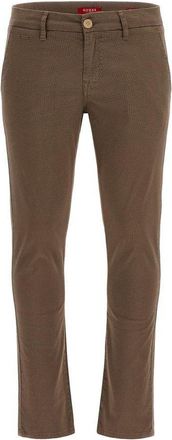 Guess Yellow Cotton Casual Mens Pants