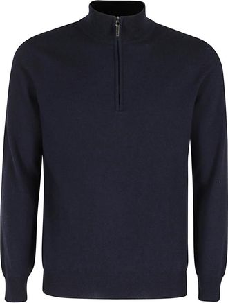 KANGRA Stijlvolle Gebreide Trui - Heren - Coltruien - Blauw - 2XL - Truien & Vesten