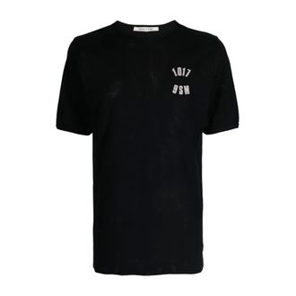Alyx T-Shirts, male, Black, Size: XL Logo-Print Cotton T-shirt