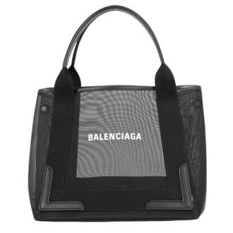 Balenciaga Pre-owned Tote Bags, female, Black, Size: ONE SIZE Pre-owned Vintage Mesh Tote Bag